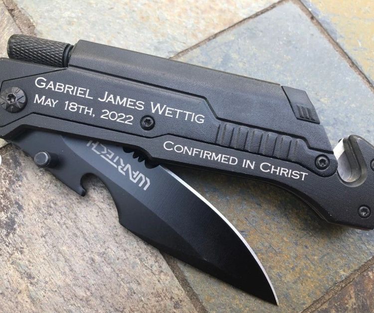 Personalized Tactical Knife