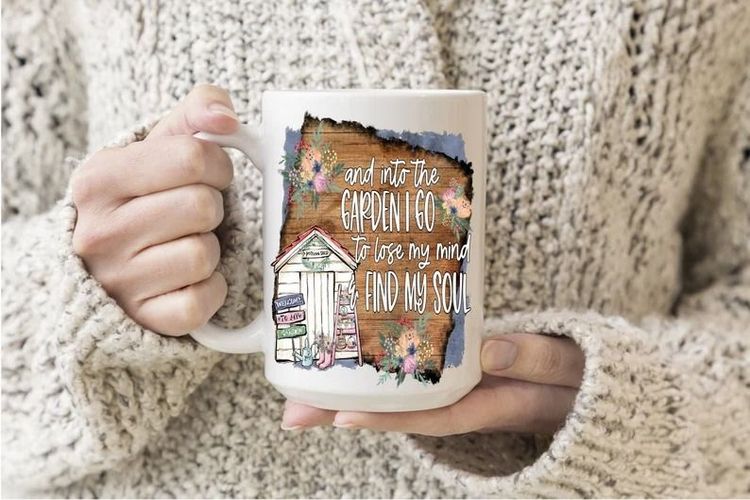 Garden Coffee Cup