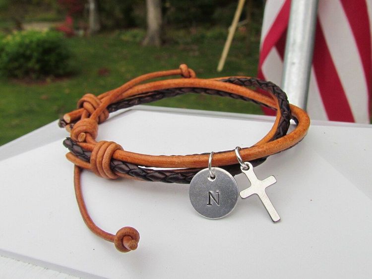 Boys Leather Bracelet