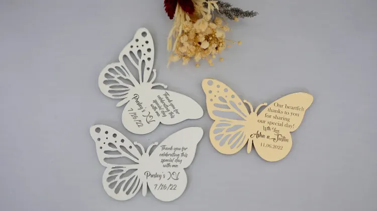 Butterfly Shaped Magnets