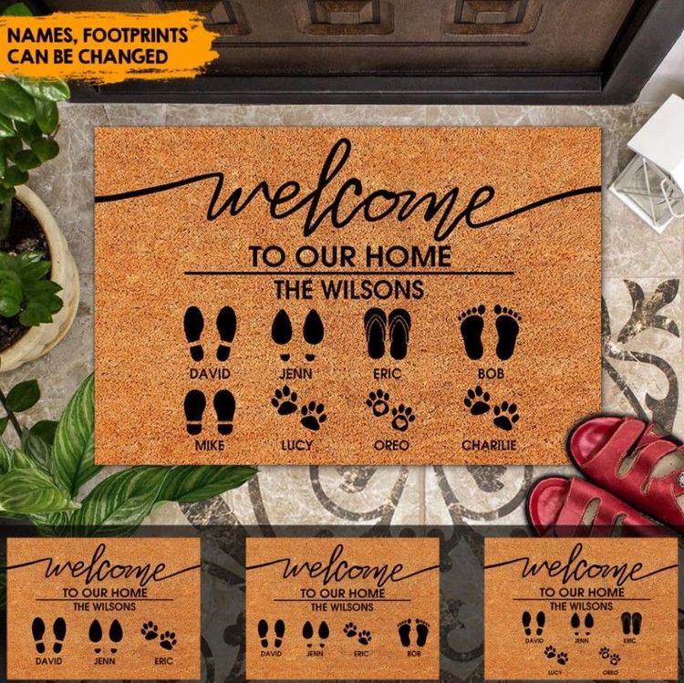 Christmas Door Mat