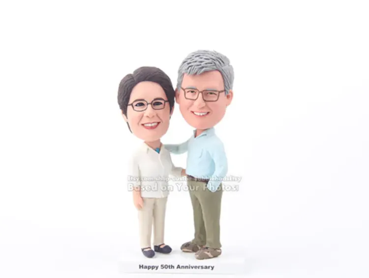 Custom Mom & Dad Bubblehead