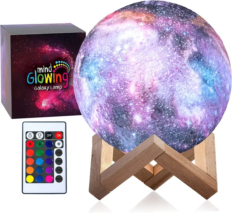 Galaxy Moon Lamp