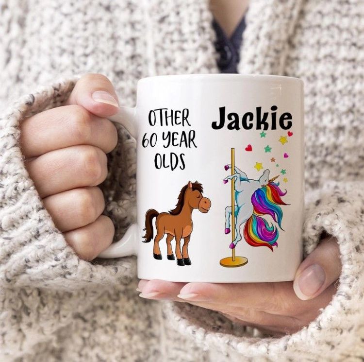 Personalized Name And Age Ceramic Mug