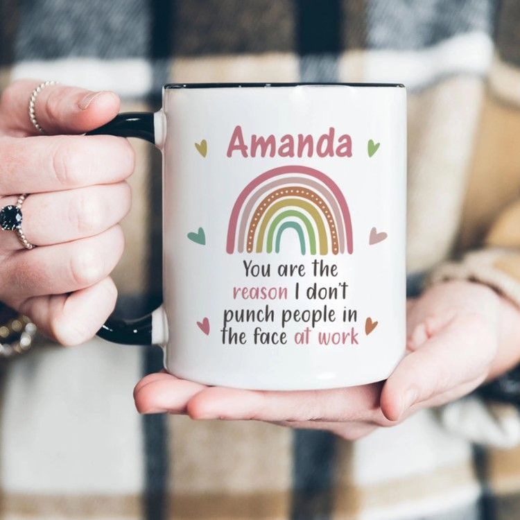 You Are The Reason I Don’t Punch People Mug