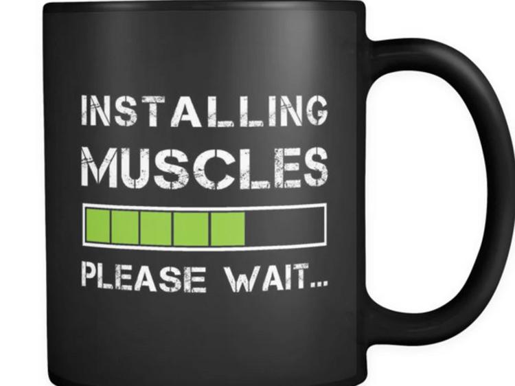 Weightlifter Mug, Weightlifter Gift, Bodybuilder Gift, Men and Women,  Dumbell Mug, Workout Mug, Workout Gift, Gym Mug, Gym Gift, Bodybuilder 