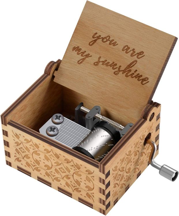 You are My Sunshine Wood Music Boxes