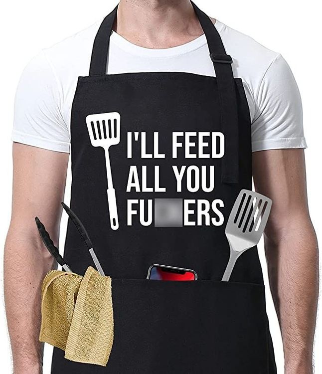 Miracu Funny Aprons for Men
