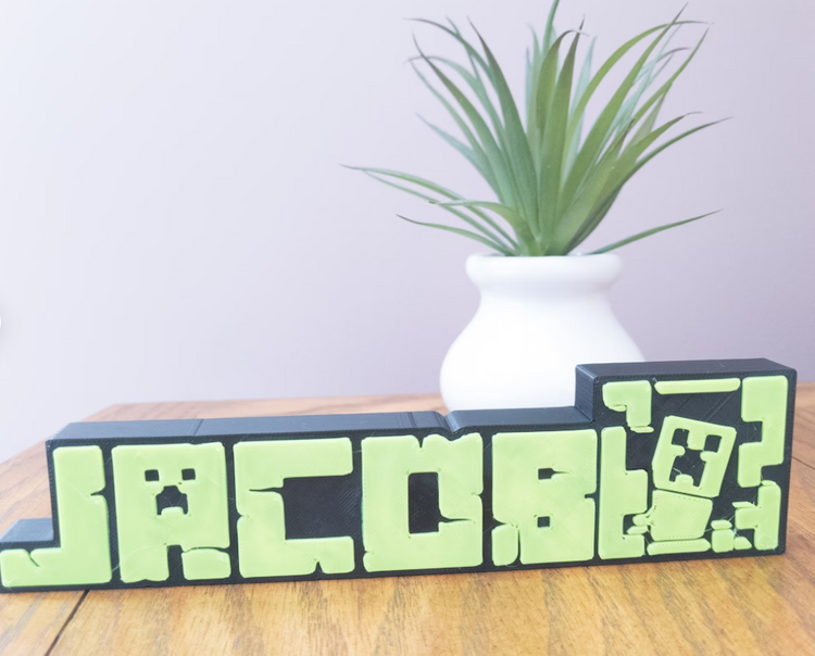 Styled Name Plate