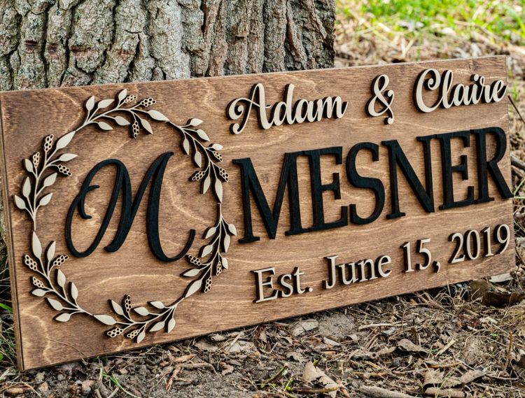 Family Name Sign