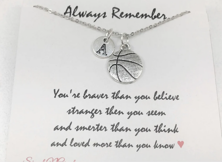 Basketball Charm Necklaces