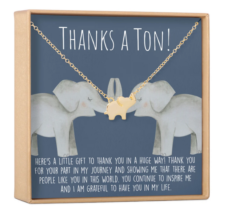Elephant Pendant Necklace