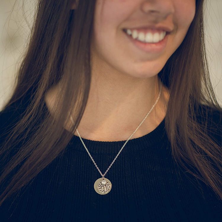 Thank You for Helping Me Grow Necklace