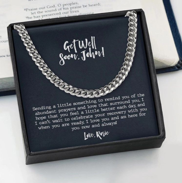 Personalized Post Surgery Cuban Chain