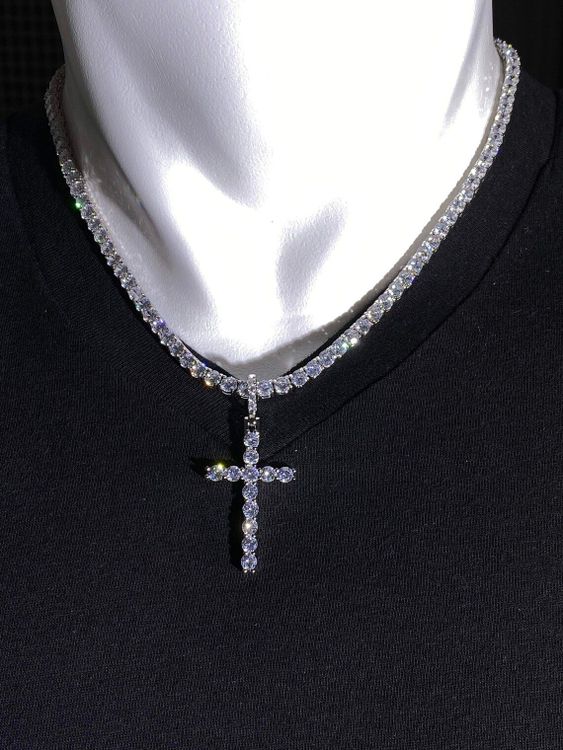 Men’s Tennis Link Chain Necklace