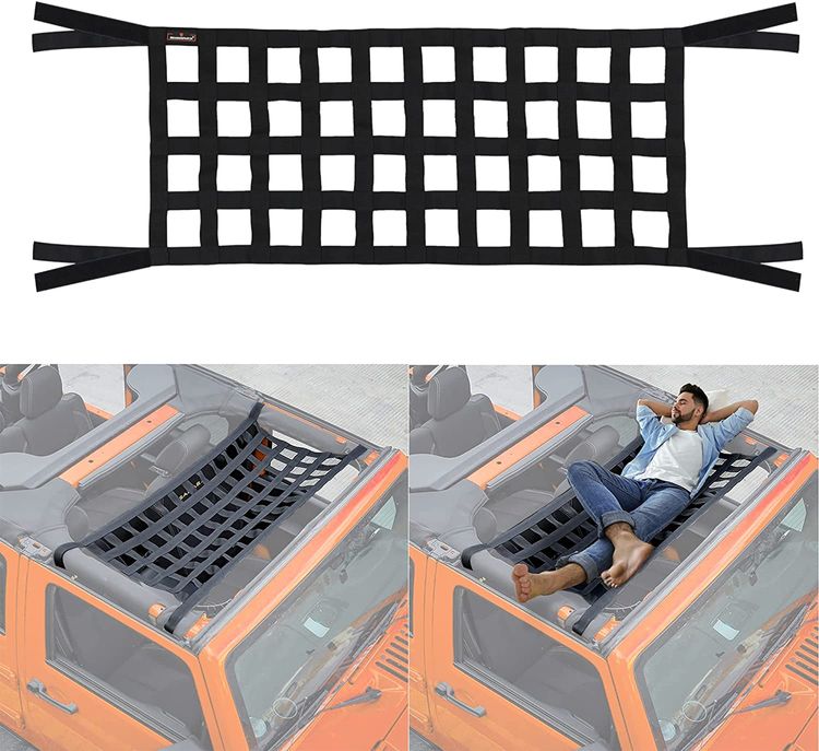 Seven Sparta Car Roof Net Hammock