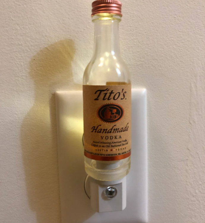 Glass Tito’s Nightlight