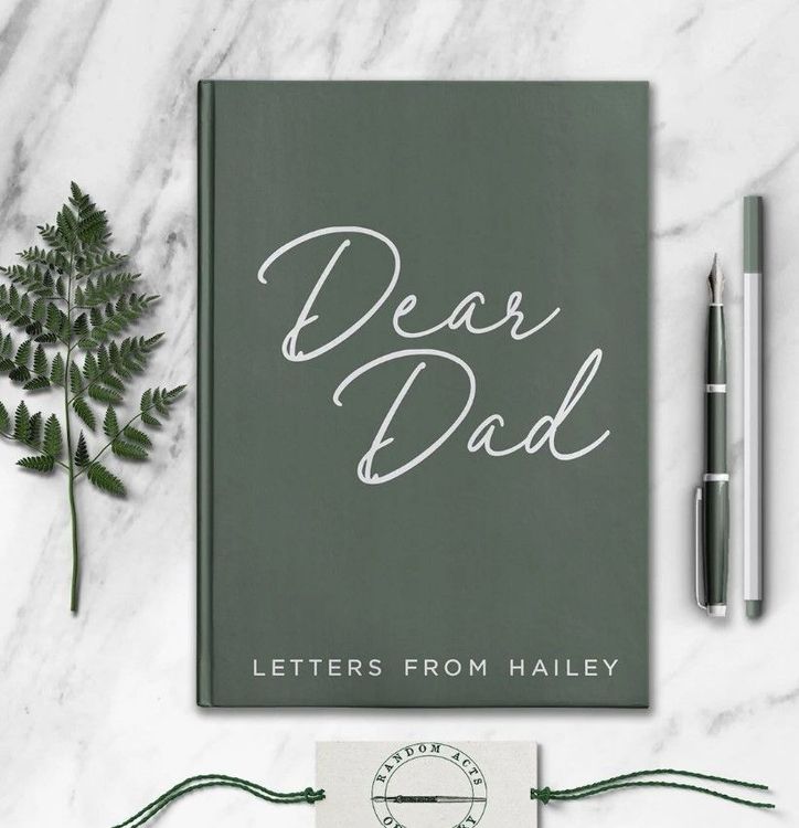 Letters To My Dad Personalized Notebook