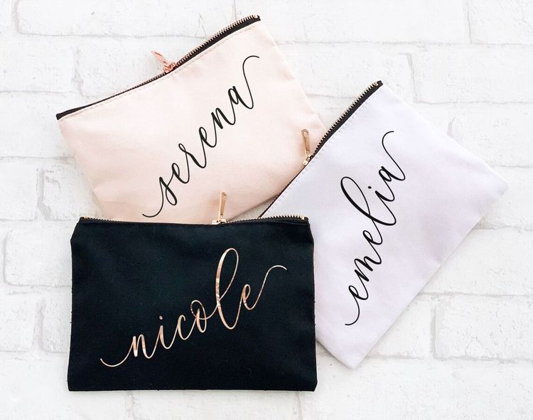 Personalized Make Up Bag