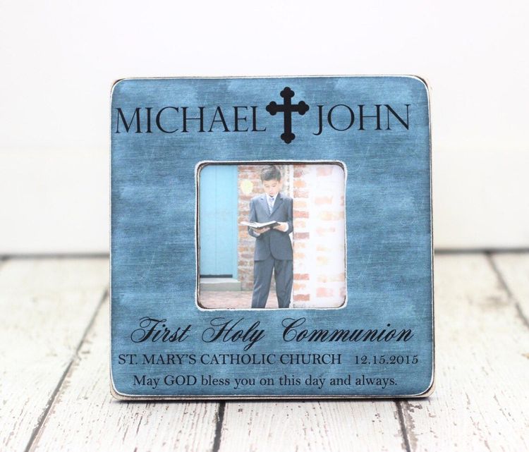 First Communion Gift for Boys - Personalized Prayer Box – inAWE