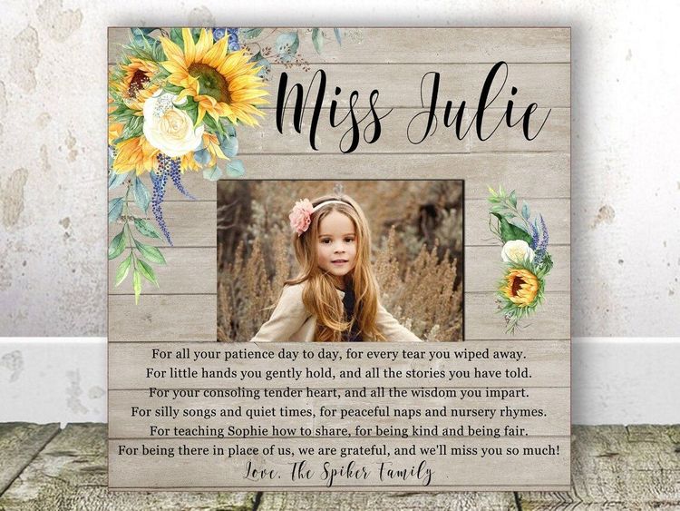 Babysitter Picture Frame