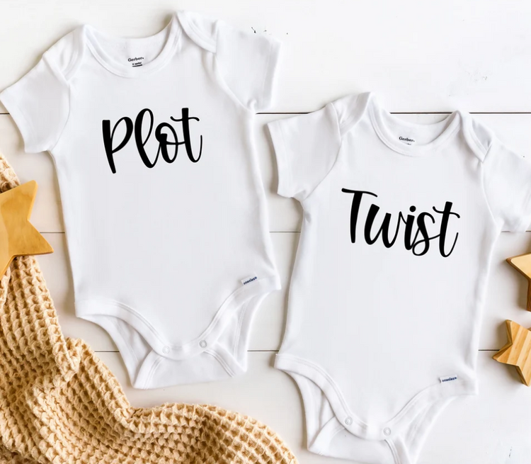 Plot Twist Onesies