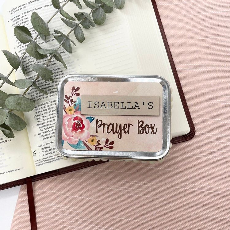 Personalized Prayer Box