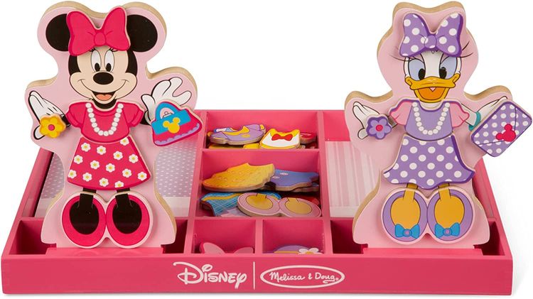 Wooden Doll Pretend Play Set