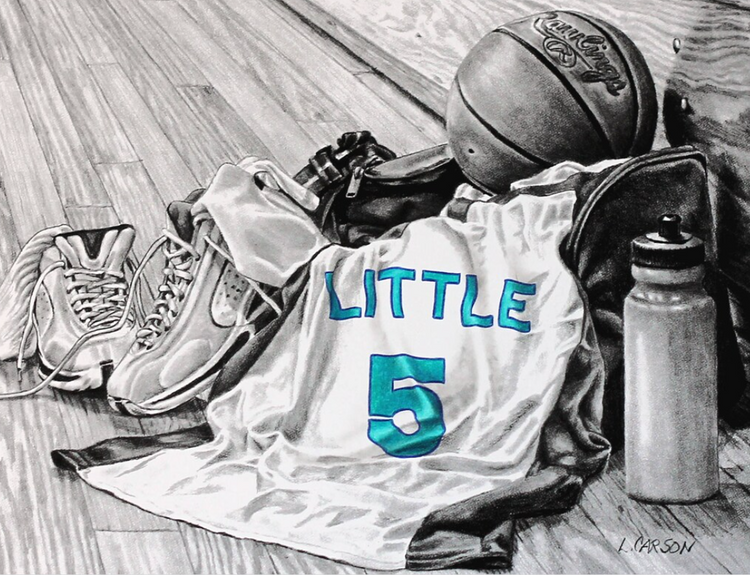 Personalized Basketball Print