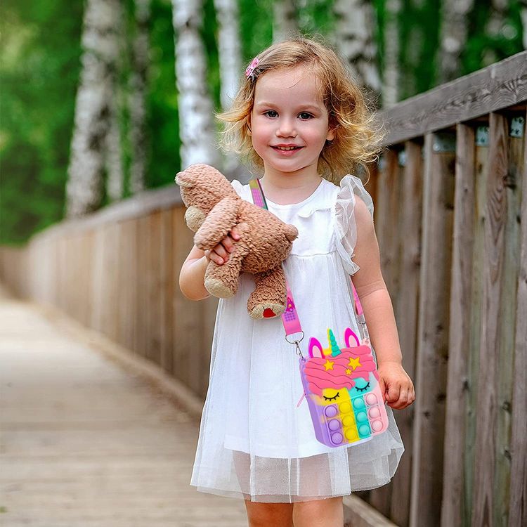 Unicorn Pop Purse for Girl