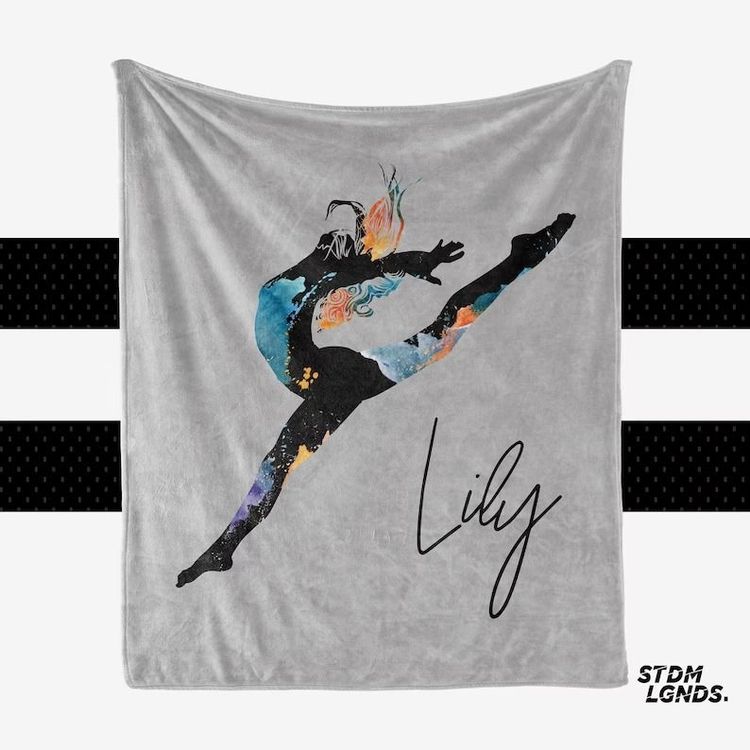 Dancer Life blanket with your Studio Logo