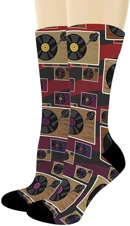 Record Gifts Retro Socks
