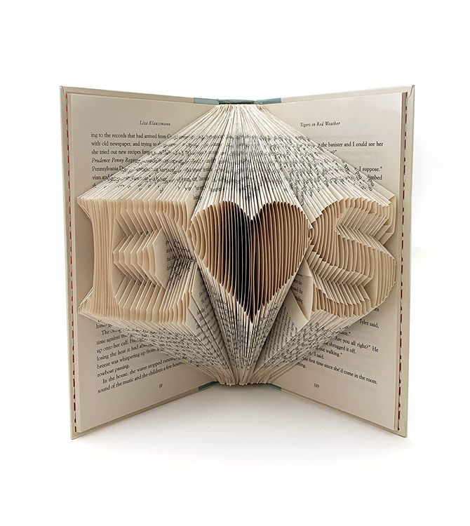 Sentimental Folded Book