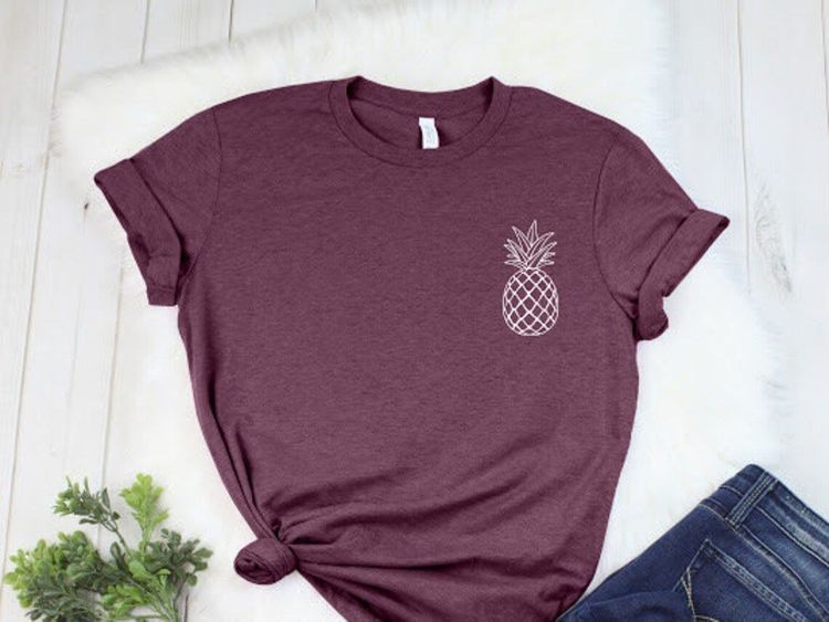 Pocket Size Pineapple Shirt