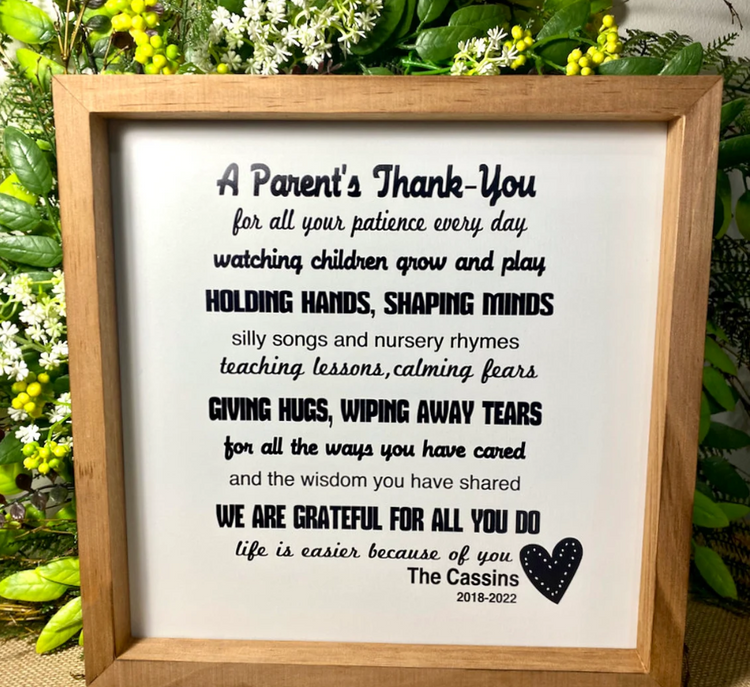 Babysitter Sign