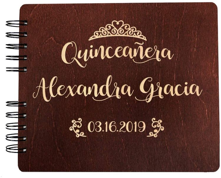 Engraved Mis Quince Guests Sign