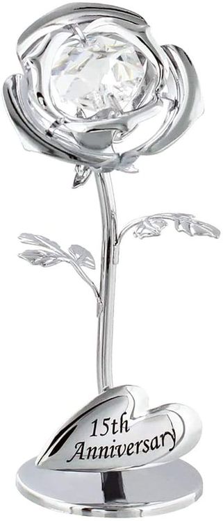 Silver Plated Flower