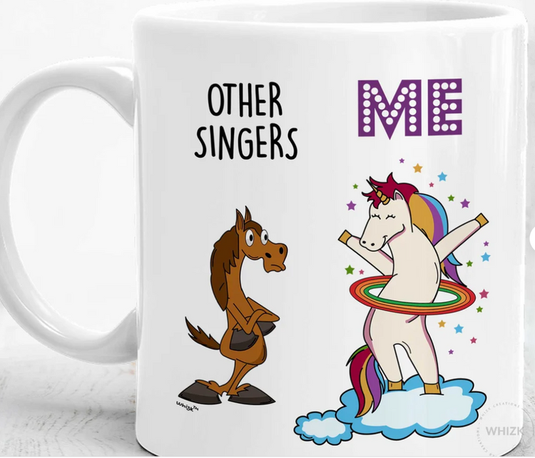 Funny Singer Cup