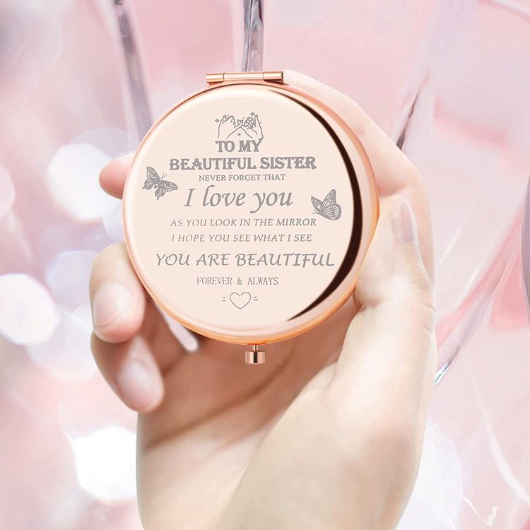 Personalized Engraved Quote Inspirational Friendship Mirror