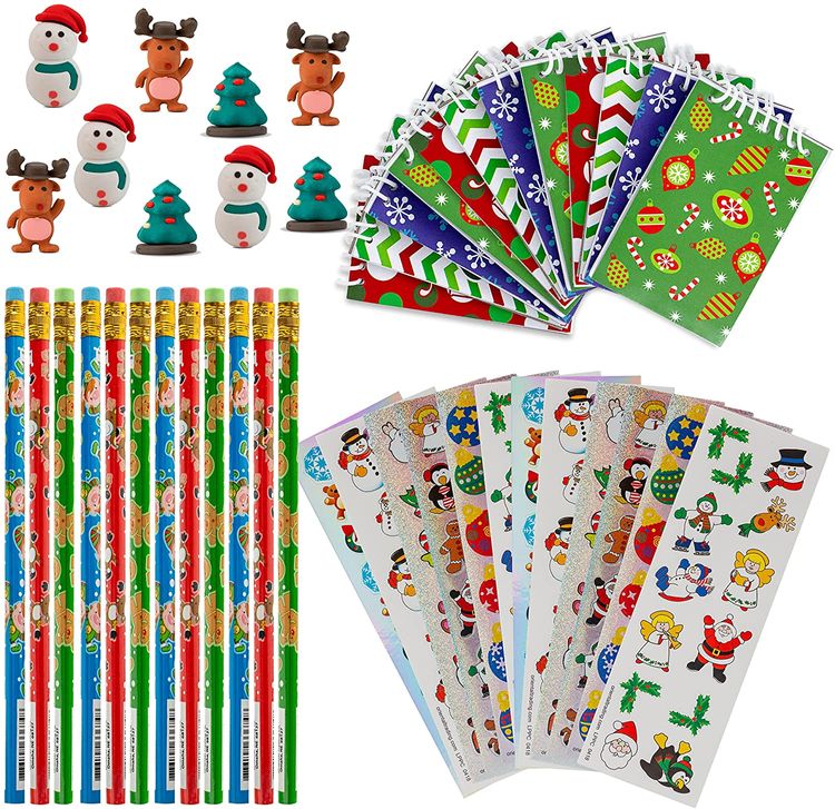 Amazon.com: Hladce Christmas Pencils Bulk Christmas Pencils For Kids Christmas  Gifts For Students With Novelty Snowman Elk Old Man Plush Pencil (24) :  Toys & Games
