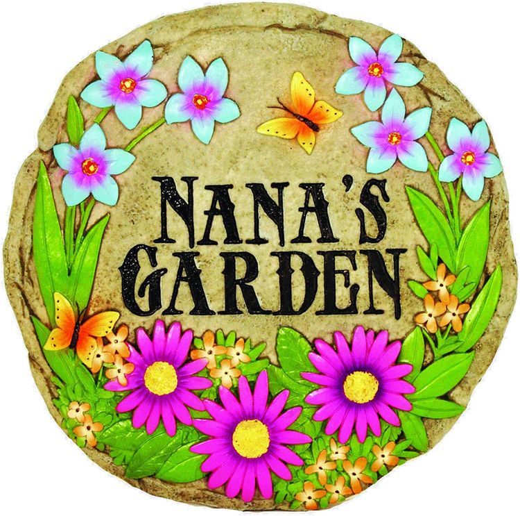 Nana’s Garden Stepping Stone