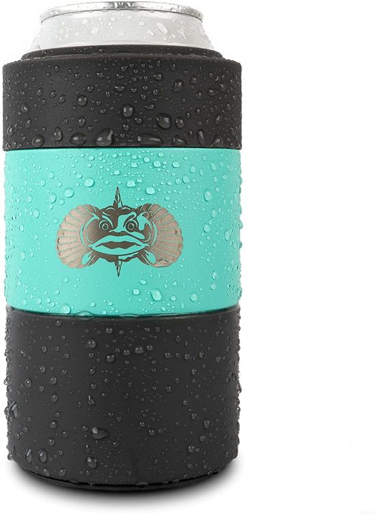 Toadfish Non-Tipping 16 oz Can Cooler - Teal - Outdoor Home Store