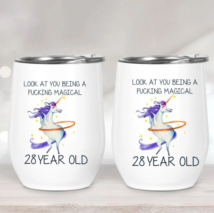 Unicorn Gifts for Women, Unicorn Adult Gifts, Always Be Yourself Unless You  Can Be a Unicorn, Rainbow Stemless Wine Glass, Mothers Day Gifts for Women