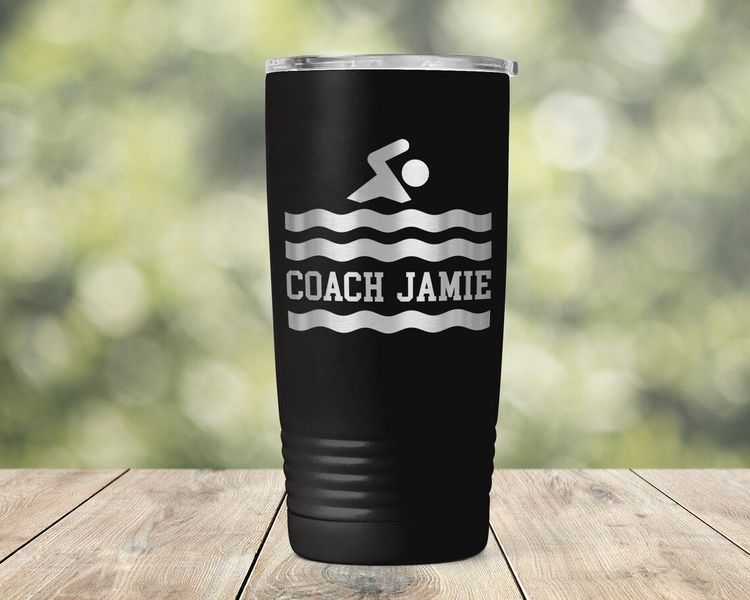 Volleyball Coach Vacuum Insulated Coffee Tumbler With Lid Travel