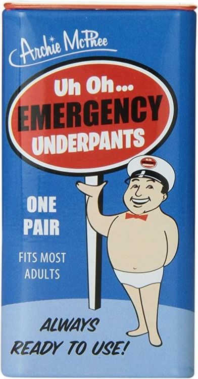 Accoutrements Emergency Underpants