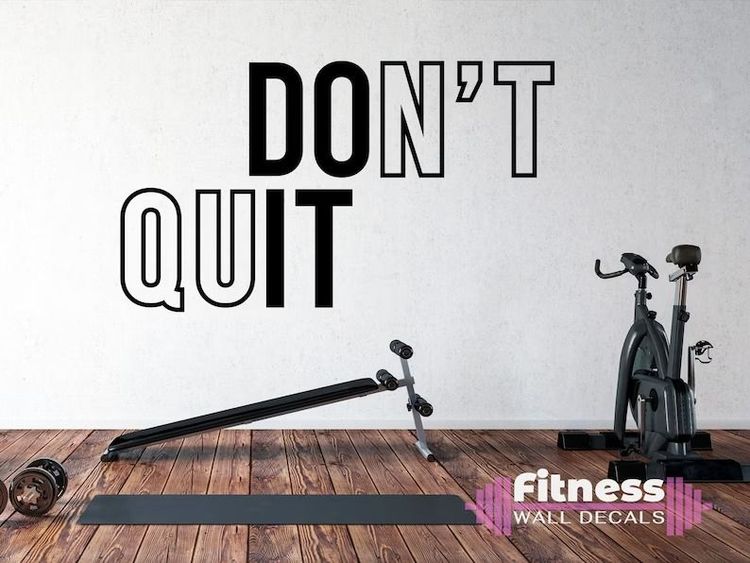 Motivational Home Gym Decor