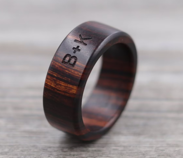 6th Anniversary Desert Ironwood Wood Ring