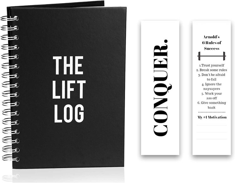 Workout Journal with Bookmark