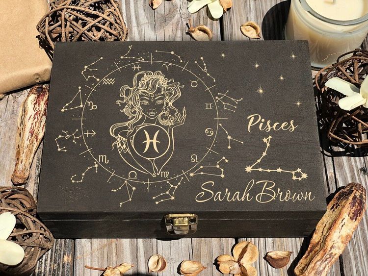 Pisces Zodiac Box