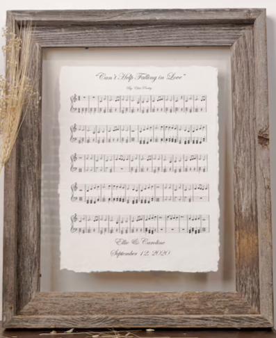 Music Sheet Frame